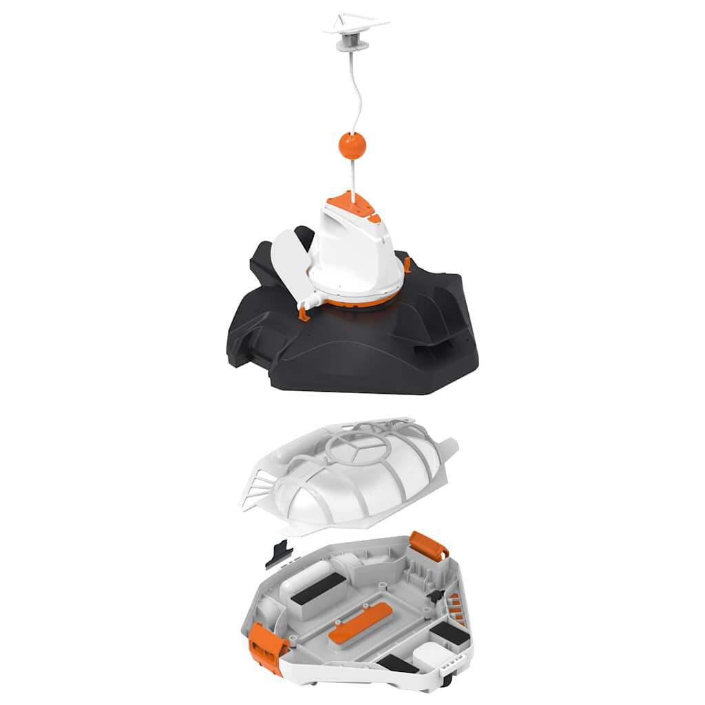 Bestway Robot piscine sans fil AquaRover nettoyage fond plat max 45m² max 7/7