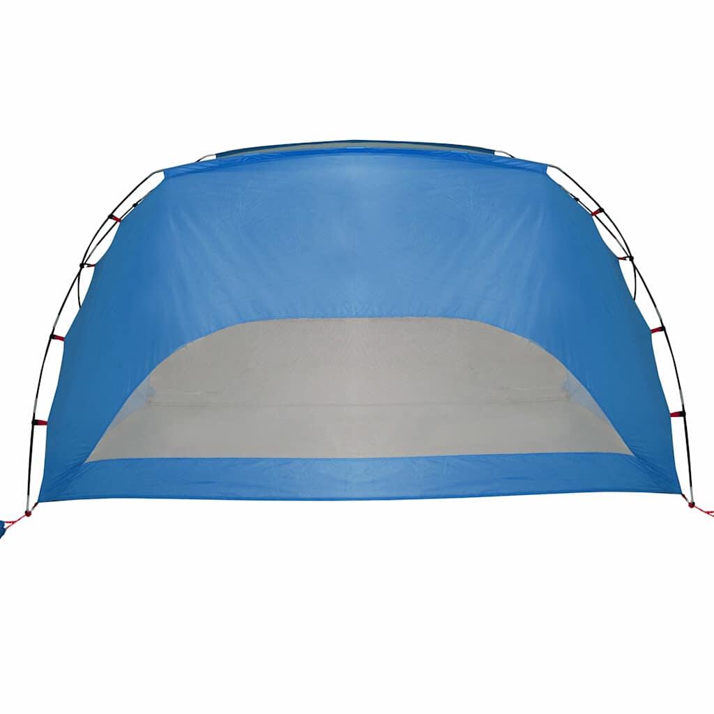 VidaXL Strandzelt 274 x 178 x 170/148 cm 185T Polyester azurblau 7/7