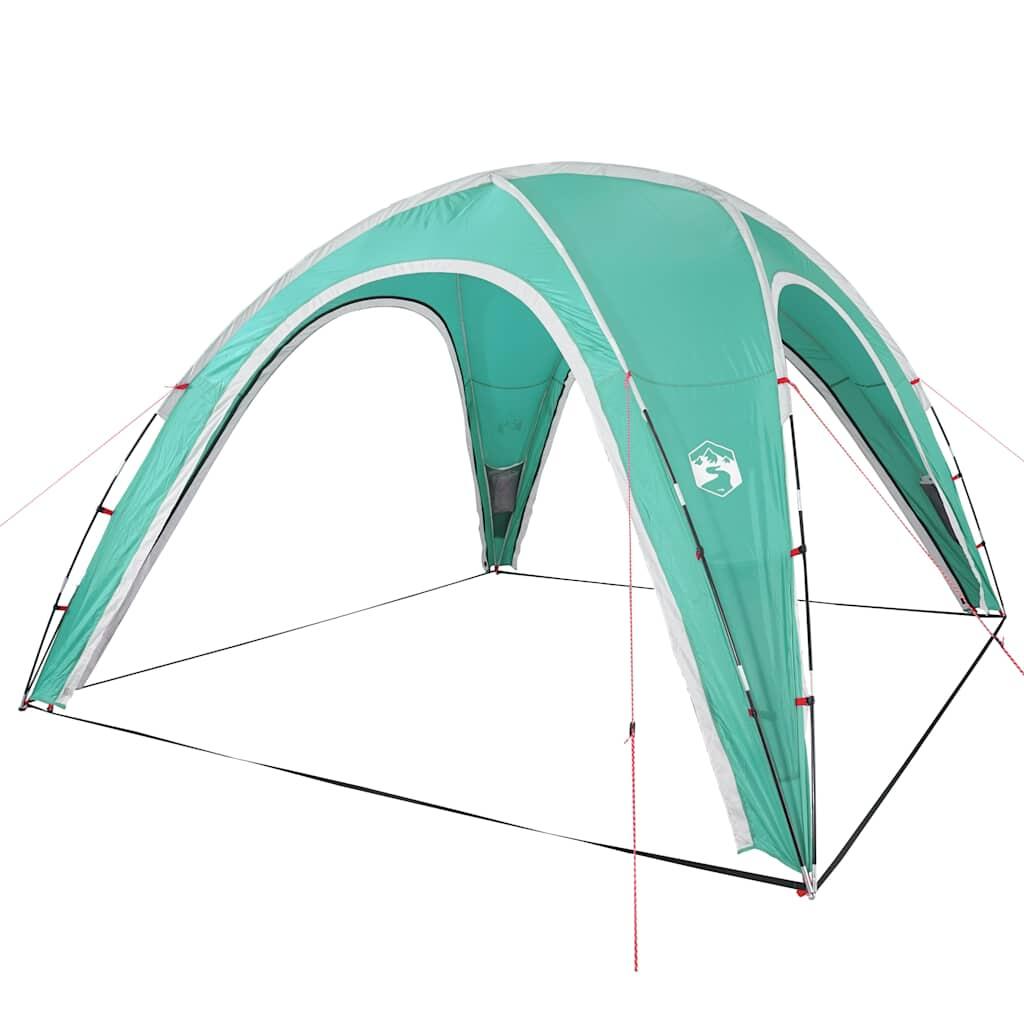 Tente de fête VidaXL imperméable verte 360x360x219 cm 6/7