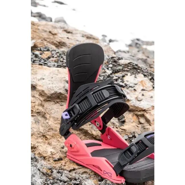 Snowboard kötés DRAKE Reload, Rózsaszin/Fekete, Férfi 4/7