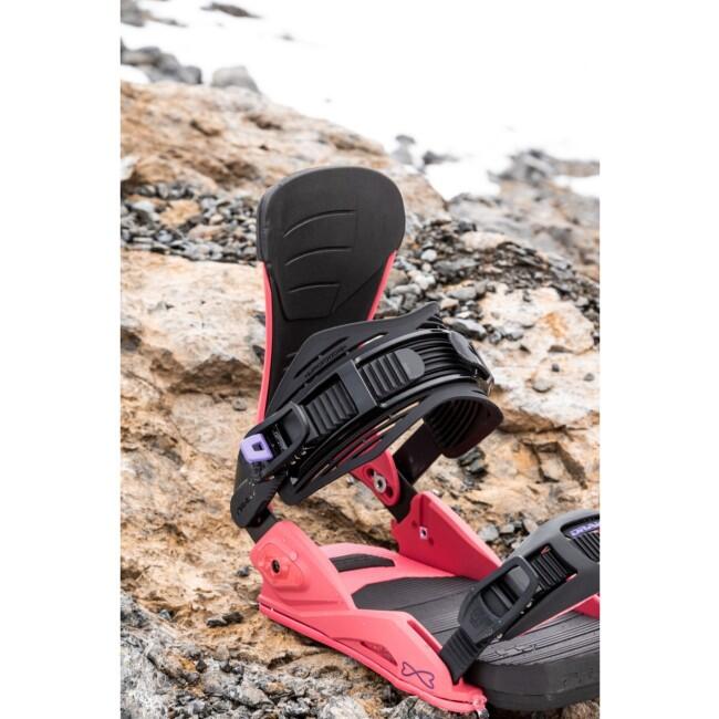 Legaturi Snowboard DRAKE Reload, Roz/Negru, Barbati