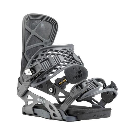Wiązania snowboardowe DRAKE Podium, szare, męskie