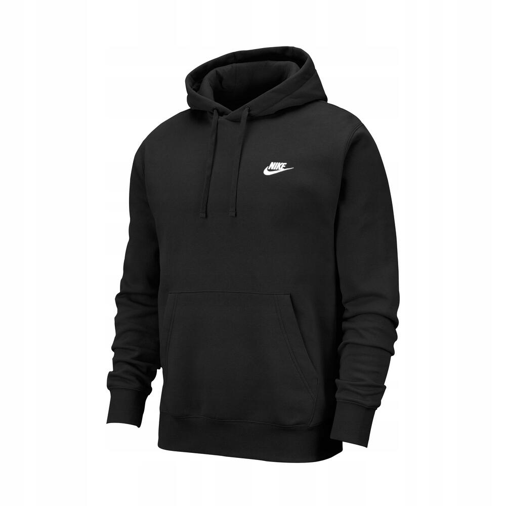 Sweat À Capuche SPORTSWEAR CLUB Adulte (Noir / Blanc) 7/7