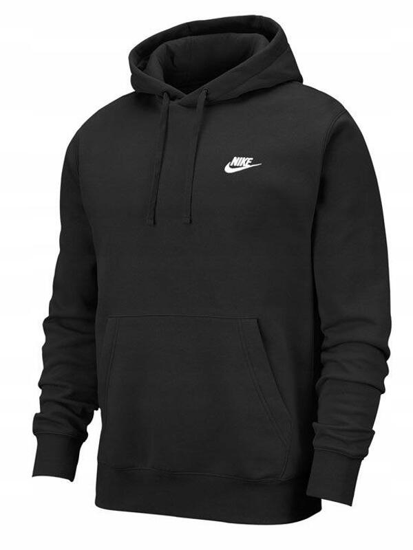 Sweat À Capuche SPORTSWEAR CLUB Adulte (Noir / Blanc) 5/7
