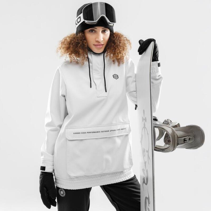 Damska kurtka snowboardowa Sporty zimowe SIROKO W3-W Antarctica