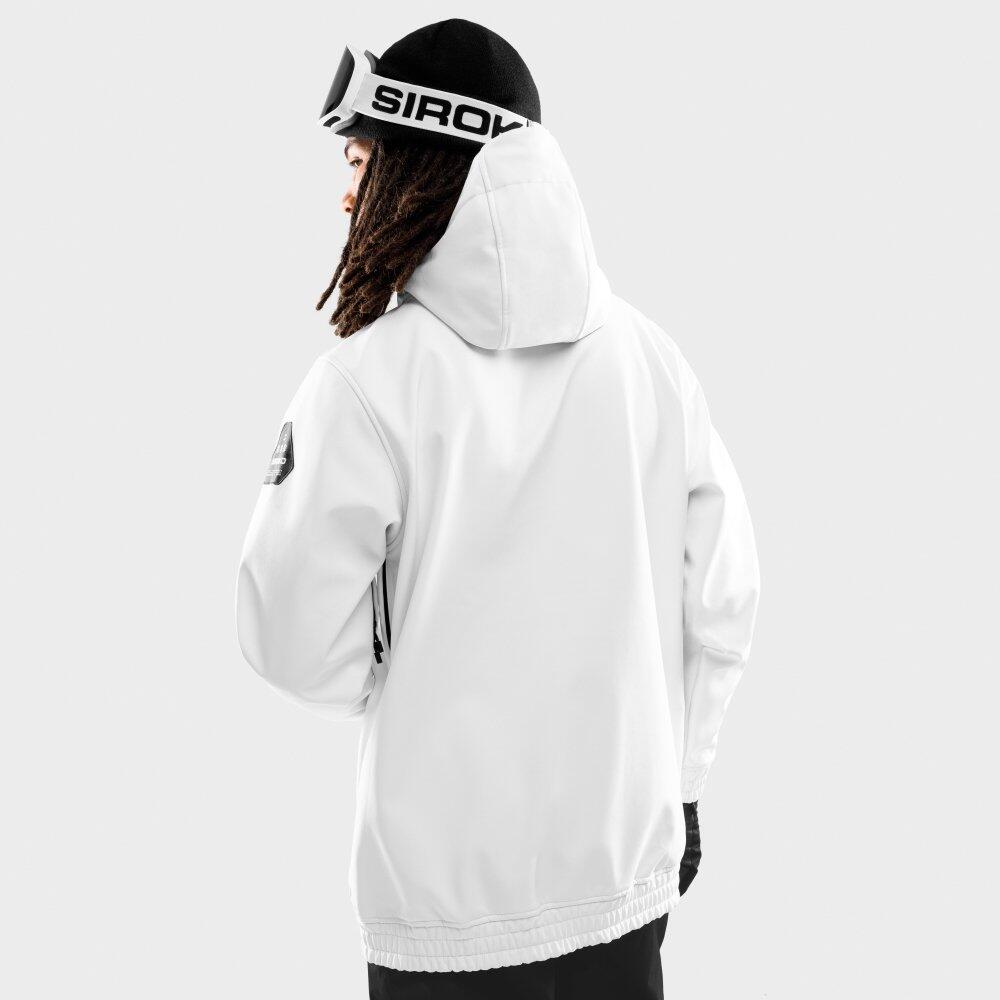Giacca da snowboard da uomo Sport invernali W3 Antarctica Bianco 6/8
