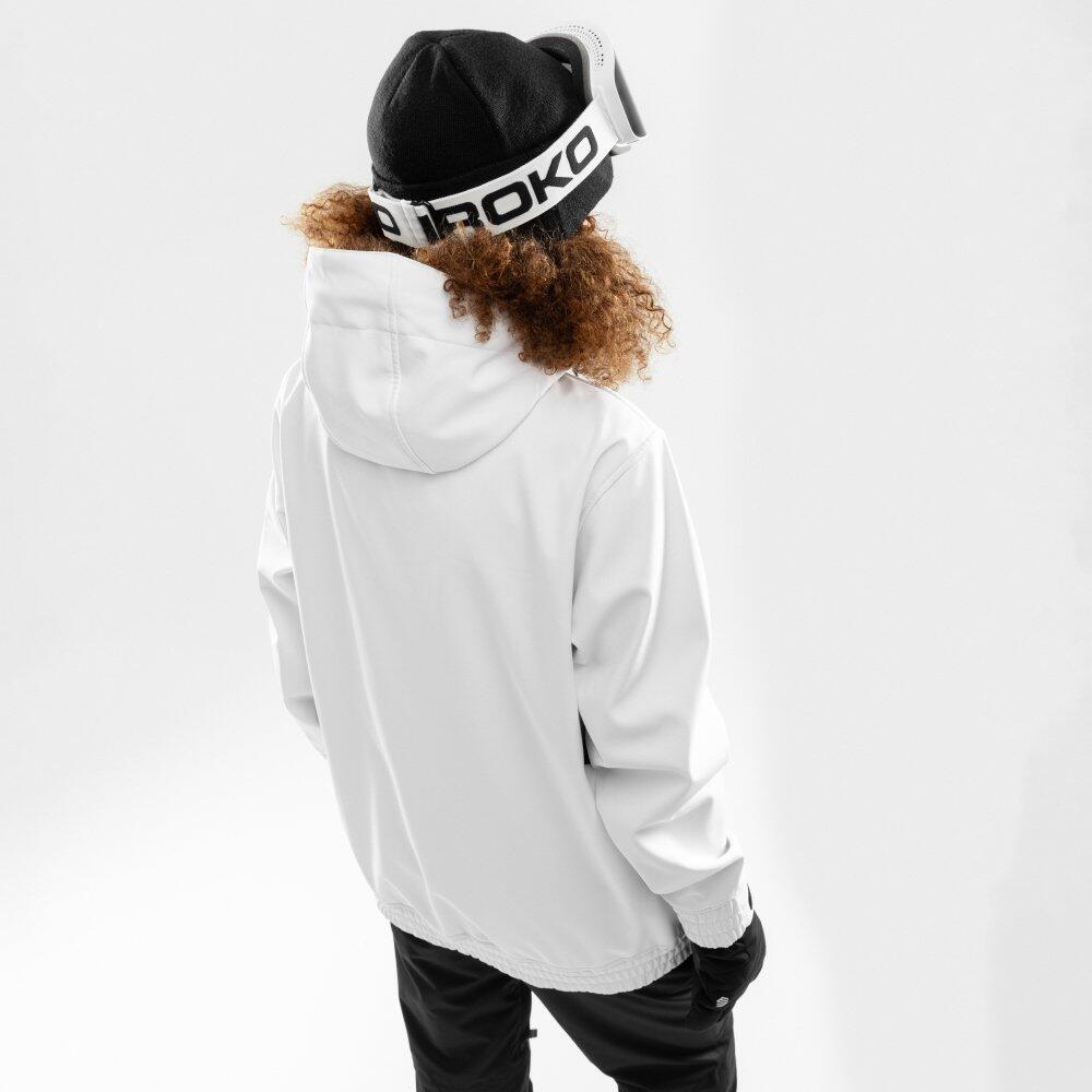 Casaco de snowboard para mulher Desportos de inverno W3-W Antarctica Branco 6/8