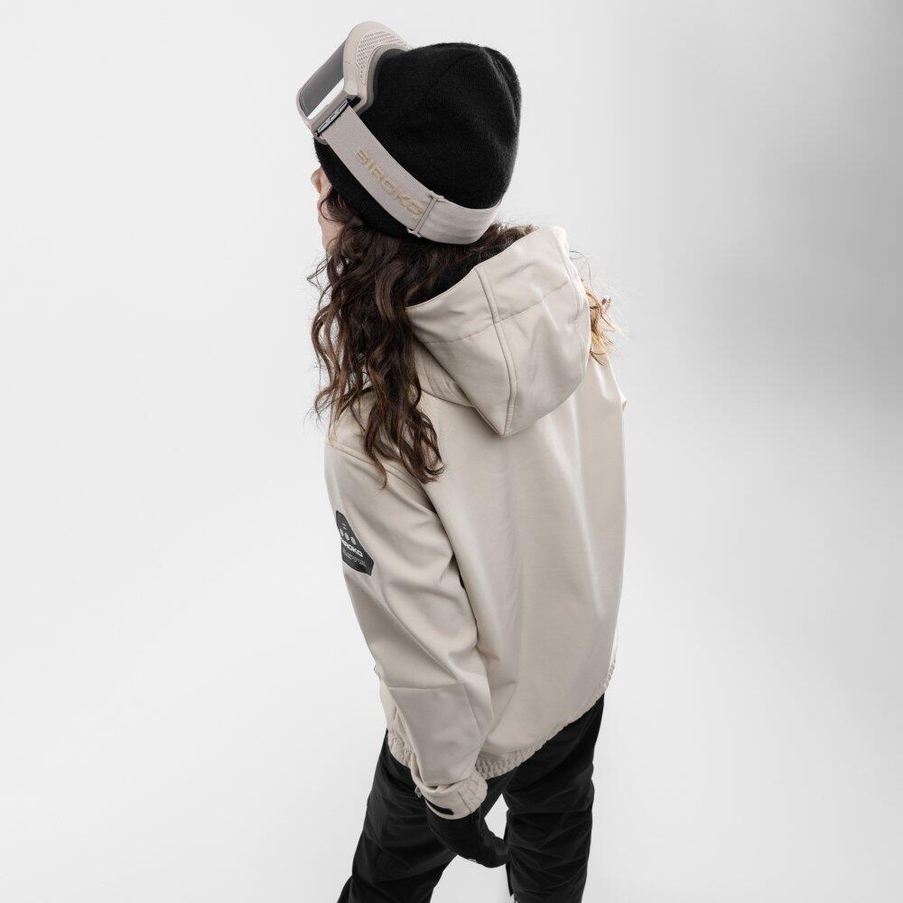 Women Winter sports 's snowboard jacket W3-W Haboob Beige 6/8