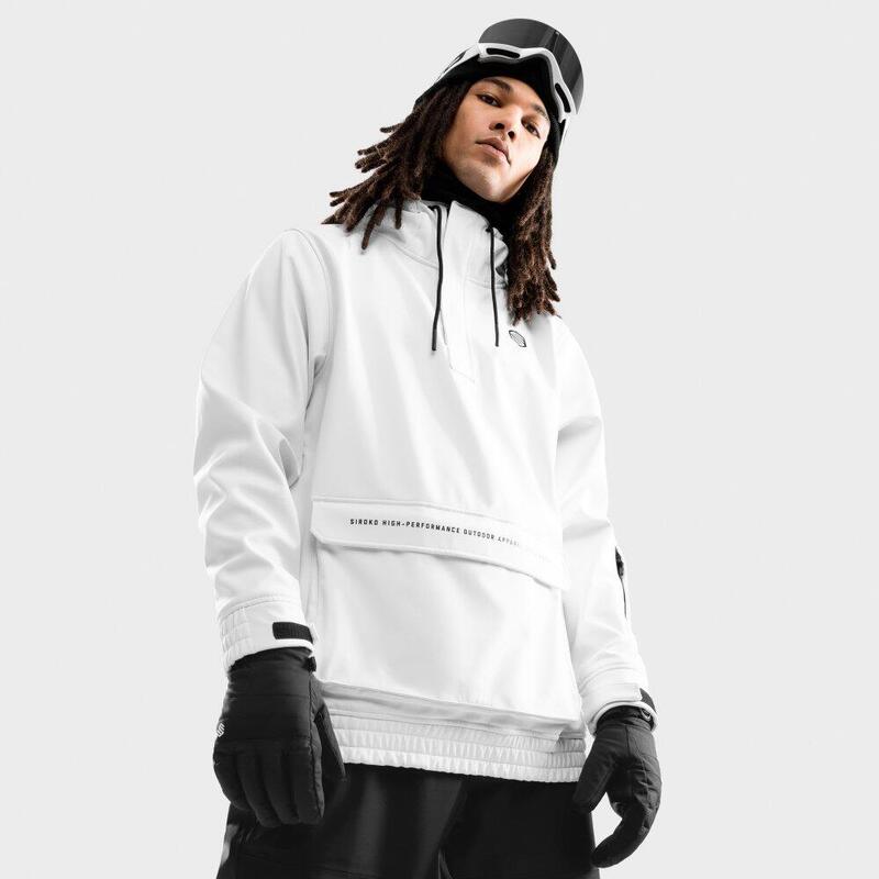 Veste snowboard homme Sports d'hiver W3 Antarctica Blanc