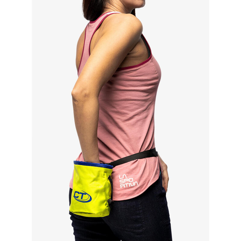 Woreczek na magnezję Climbing Technology Cylinder - anthracite/pink