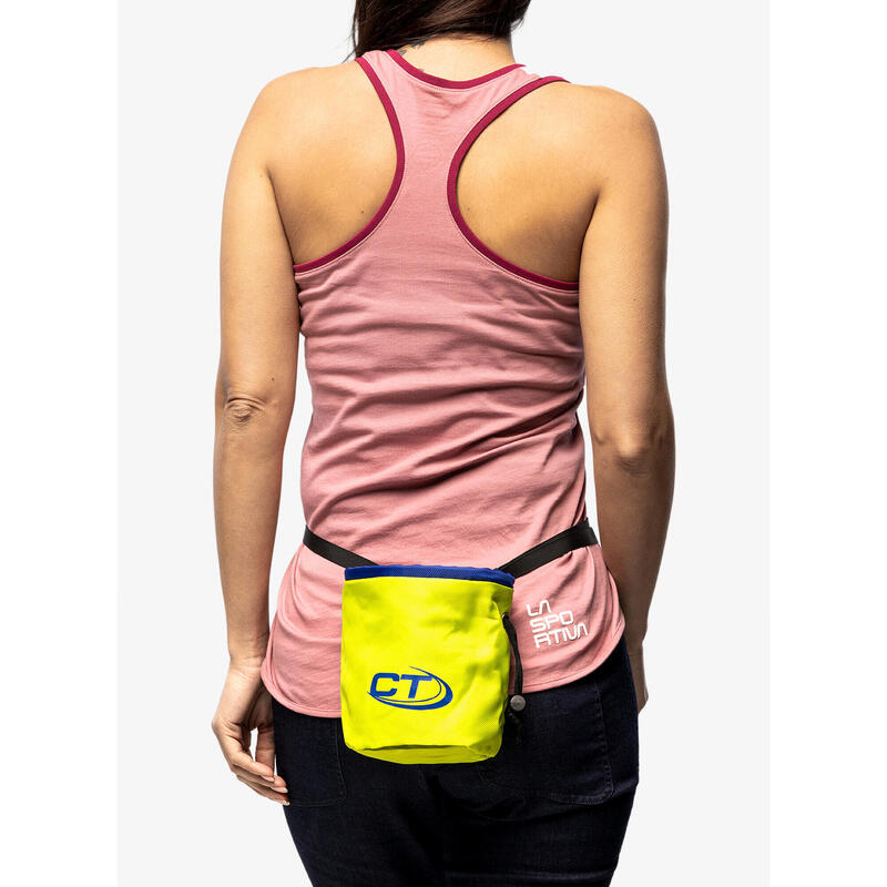 Woreczek na magnezję Climbing Technology Cylinder - anthracite/pink