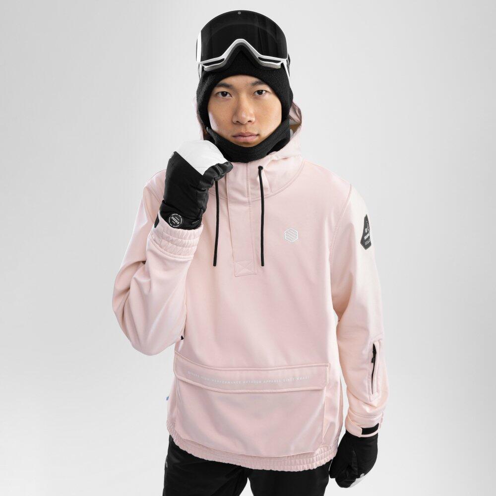 Casaco de snowboard para homem Desportos de inverno W3 Arlberg Rosa