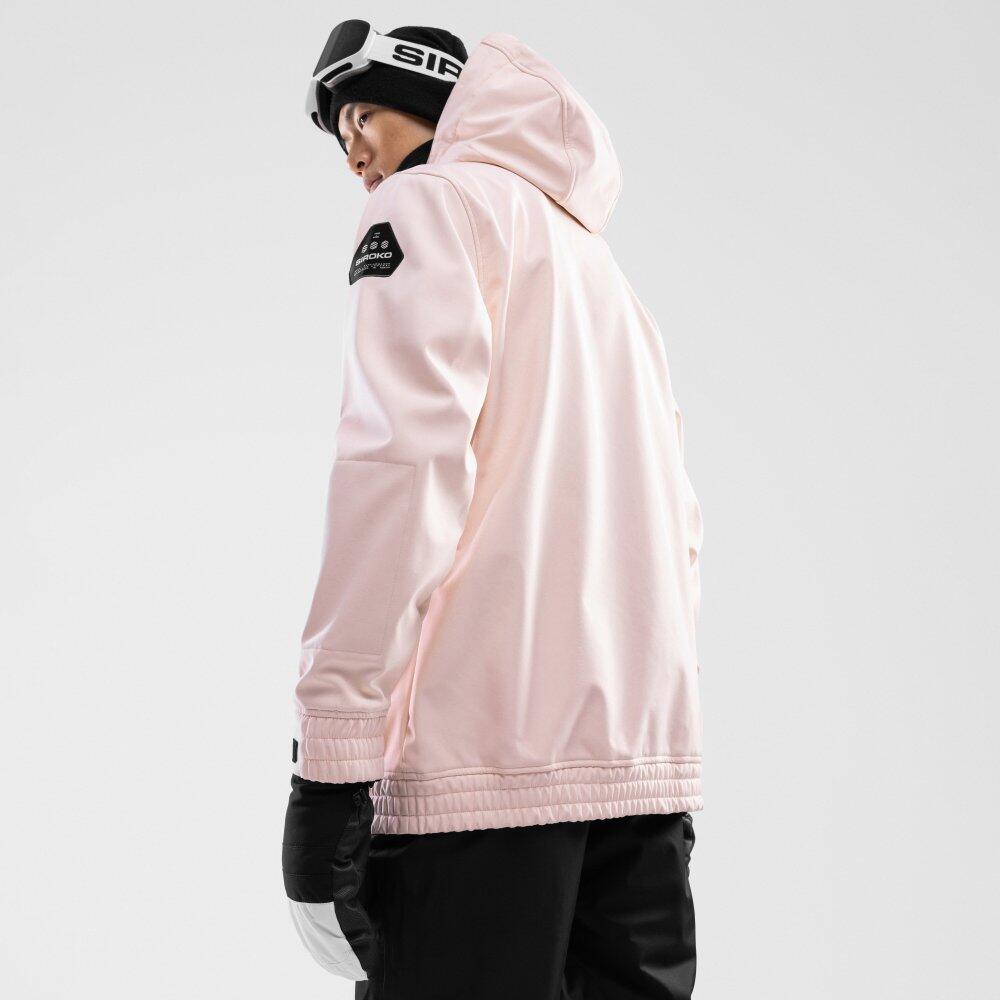 Giacca da snowboard da uomo Sport invernali W3 Arlberg Rosa 6/8
