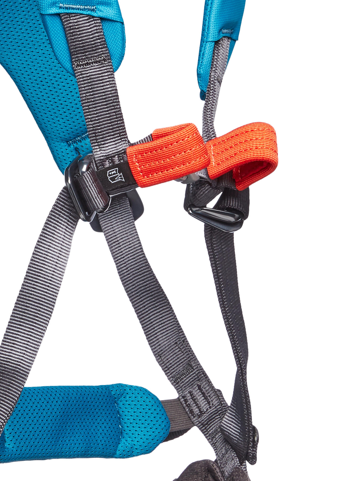 Imbrago bambino Black Diamond Momentum blue/gray, regolabile 3/7