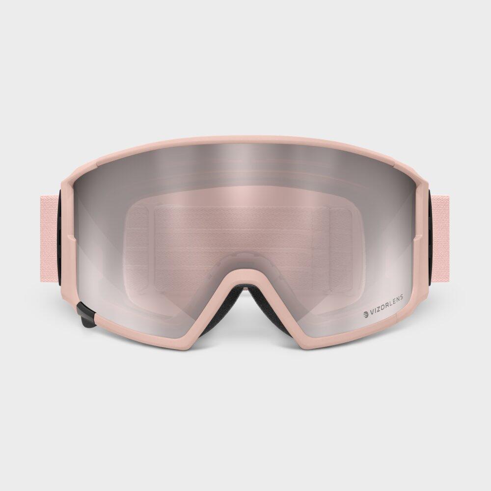 Herren und Damen Wintersport Snowboard- und Skibrille G3 Tara Rosa 2/7