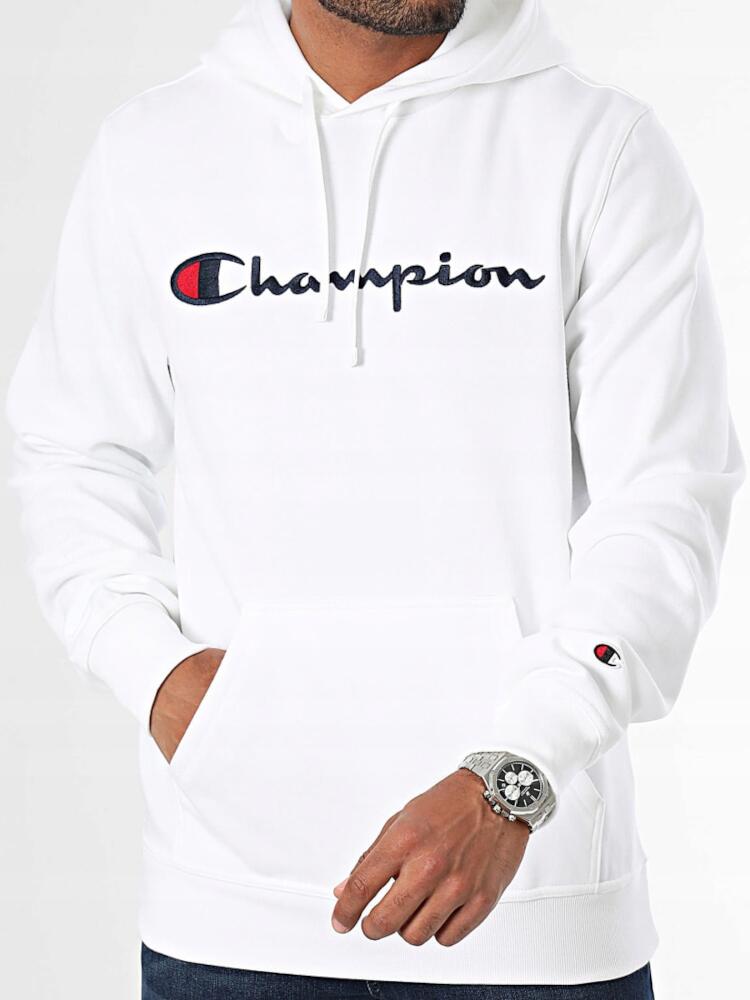 Sweat com Capuz Champion Branco 4/6