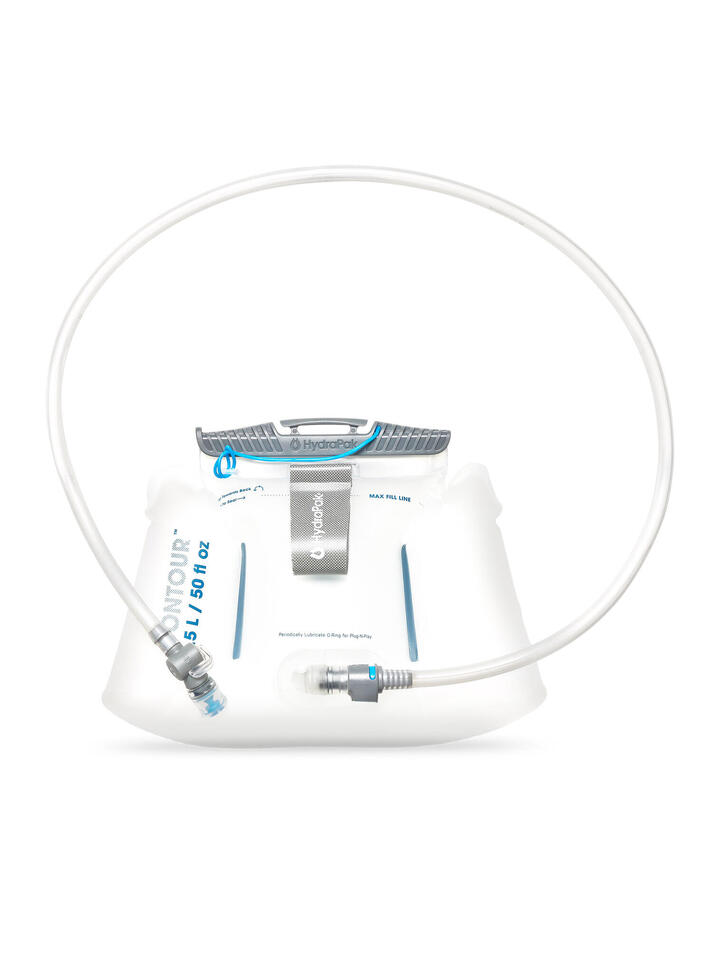 Bukłak na wodę HydraPak Contour 1.5 L Lumbar - clear
