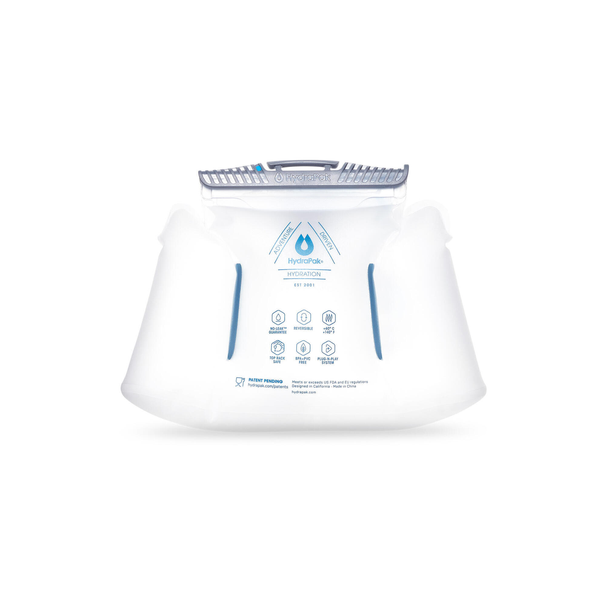Bukłak na wodę HydraPak Contour 1.5 L Lumbar - clear