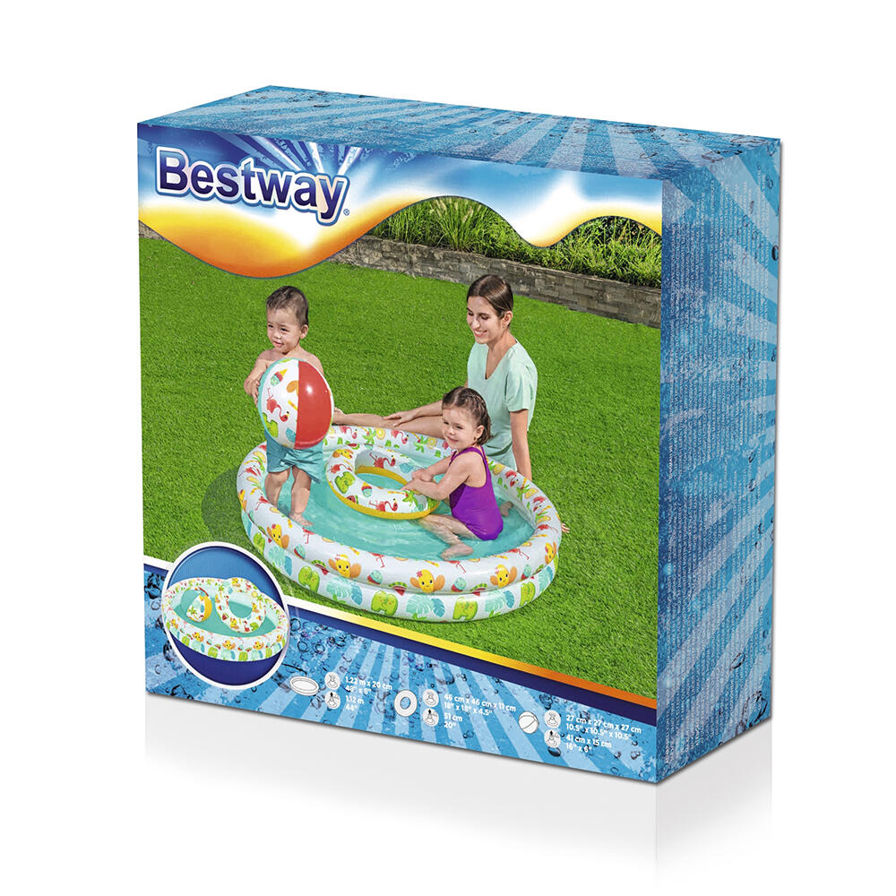 Aufblasbares Planschbecken für Kinder Bestway + 2 Jahre 3/7