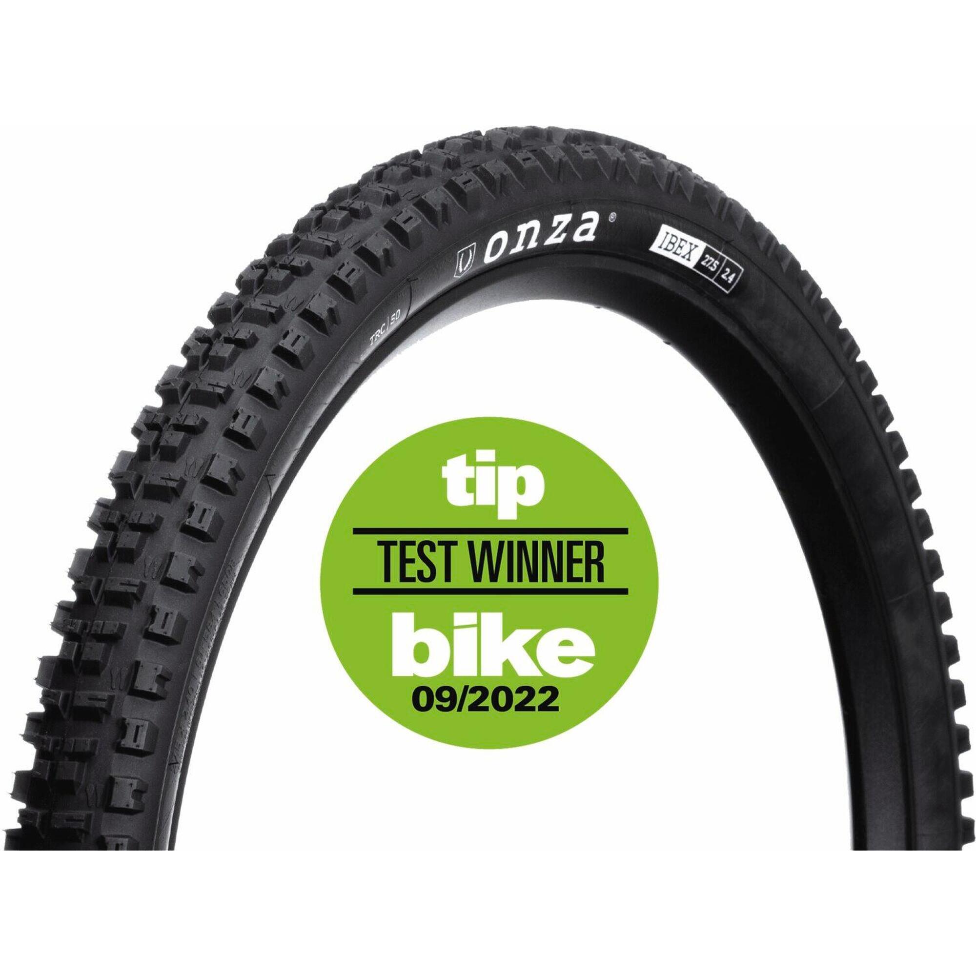 Onza - Pneus Vtt Ibex Pour All-mountain, Enduro, E-mtb 27,5x2,40 Trc60 - Pneu - Noir - Taille Unique - Decathlon