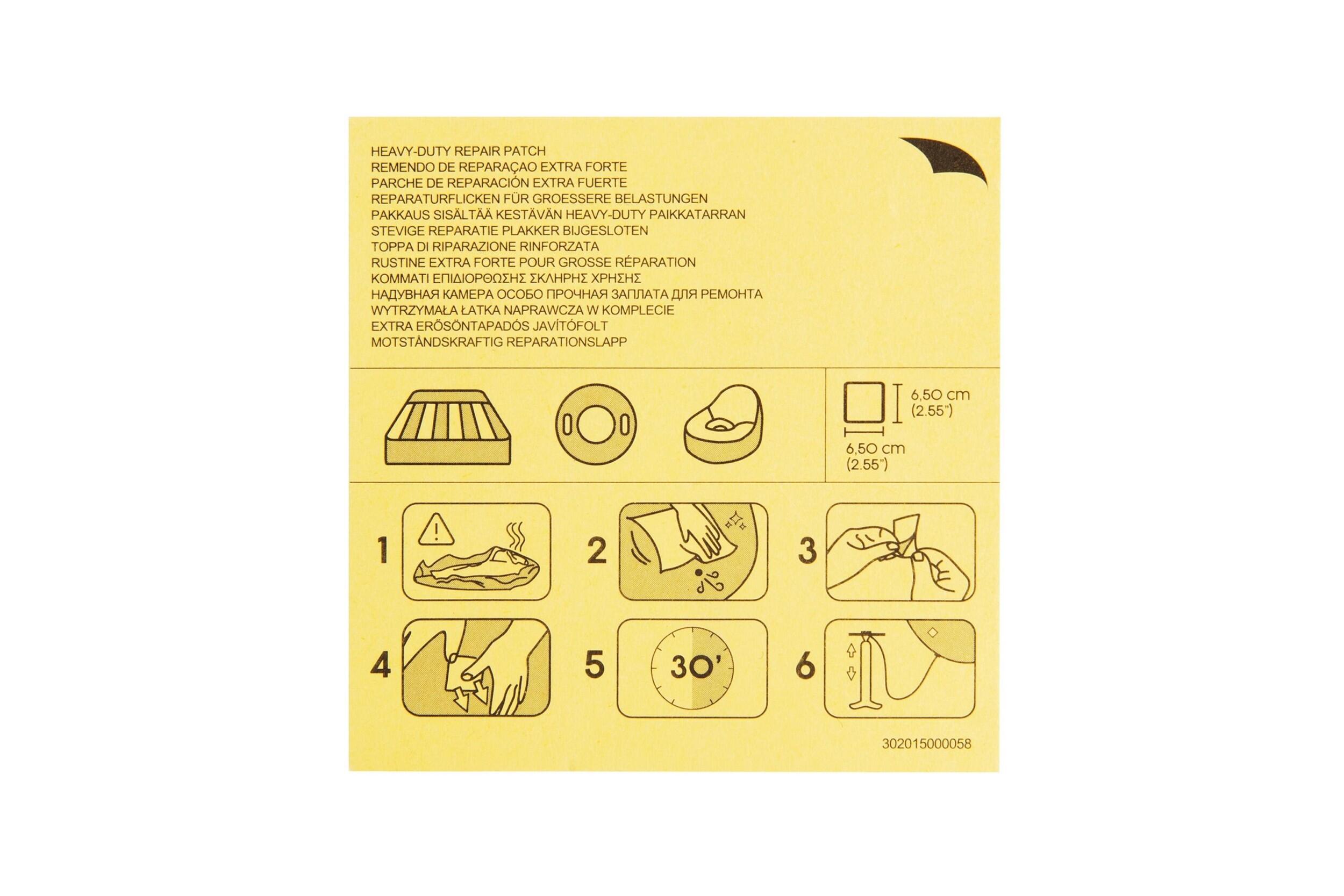 Bestway Heavy Duty Repair Patch, Swimming Pool Patch 2/5
