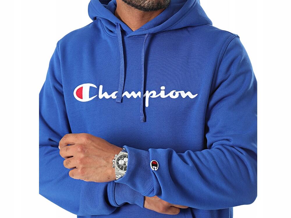 Champion felpa con cappuccio da uomo, cappuccio regolabile 6/6