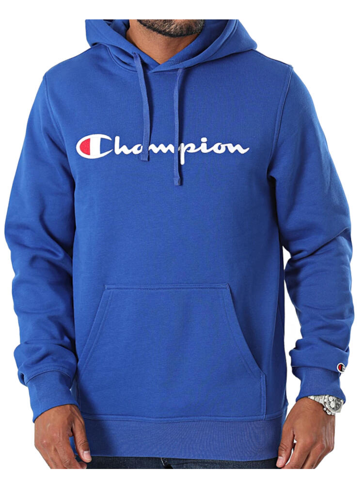Champion felpa con cappuccio da uomo, cappuccio regolabile 3/6