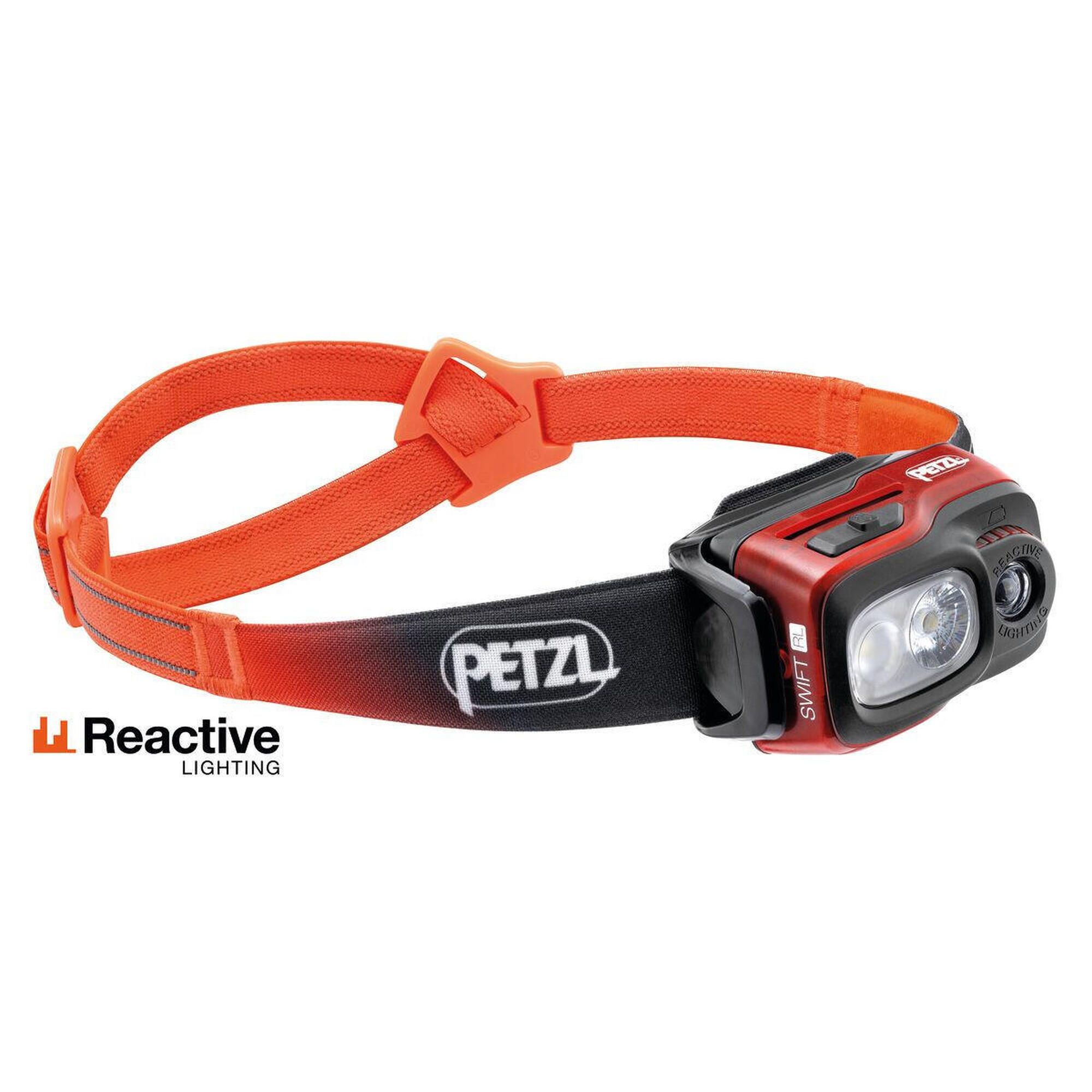 Czołówka Petzl Swift RL - orange (1100 lm)