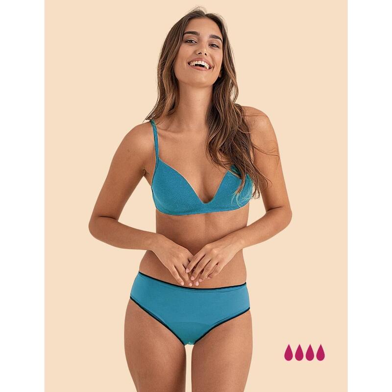 Kostium kąpielowy bikini menstruacyjny Céline
