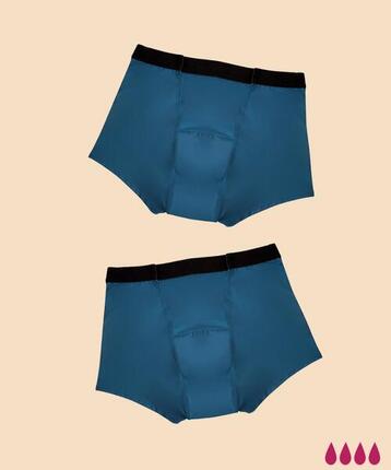 Pack-2 short menstruel avec absorption généreuse Marie