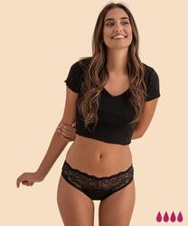 Pack 2 Culottes menstruelles flux abondants en coton Chiara