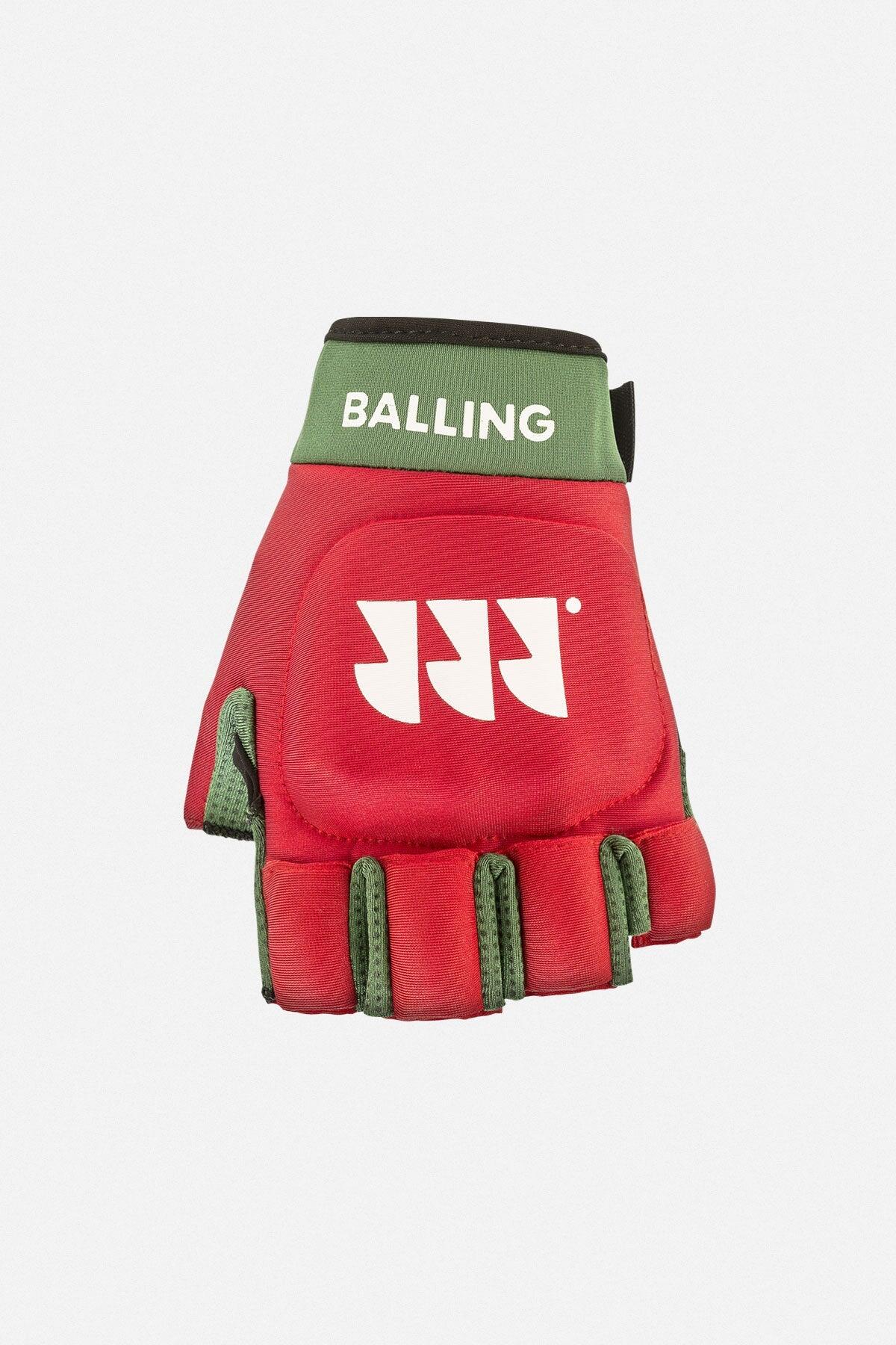 Hockey Stok Handschoen Kort Rood M 2/5