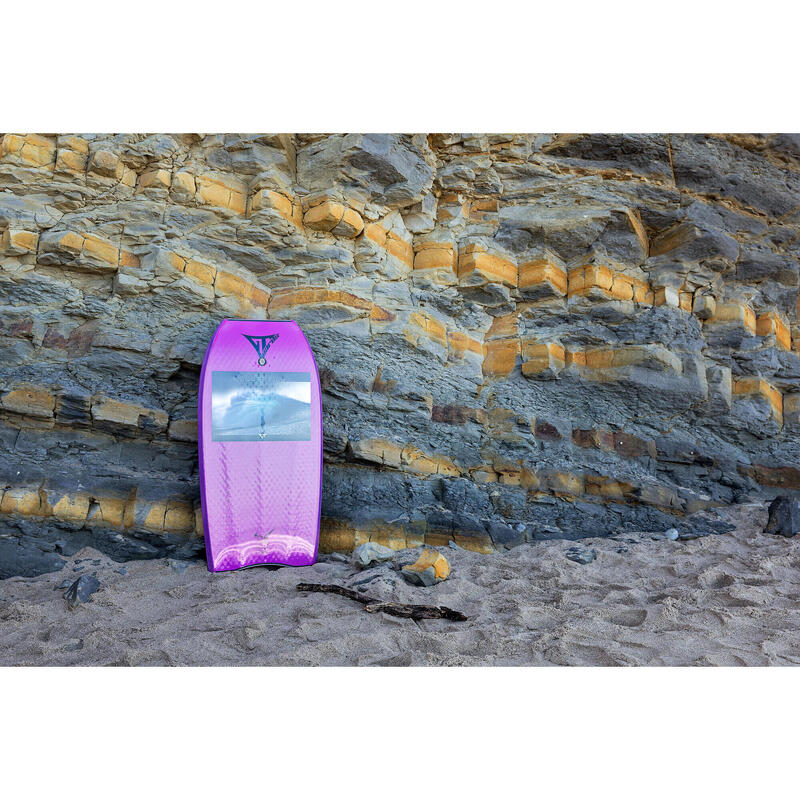Prancha de Bodyboard GT, Daniel Fonseca, Violeta/Violeta 41"