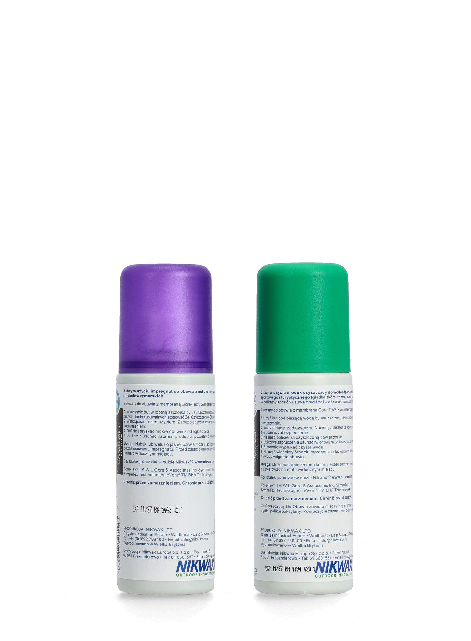Kit cura calzature outdoor Impermeabilizzante Nubuk i Welur + gel detergente 2/4