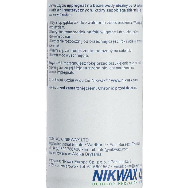 Solutie impermeabilizare piele foca Ski Skin Proof 125ml
