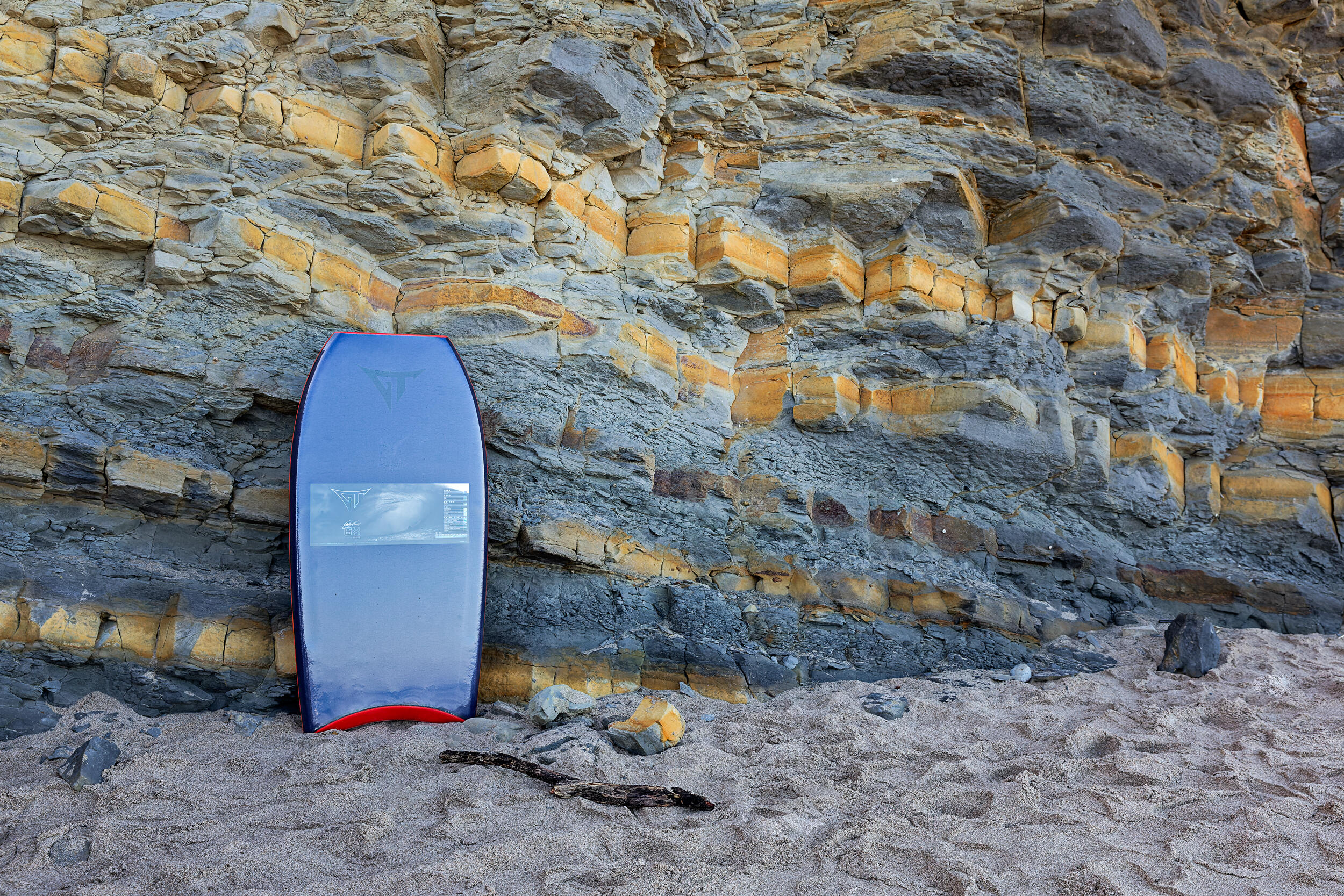 Tabla de bodyboard GT, Daniel Fonseca, Azul oscuro/Blanco 41" 2/4