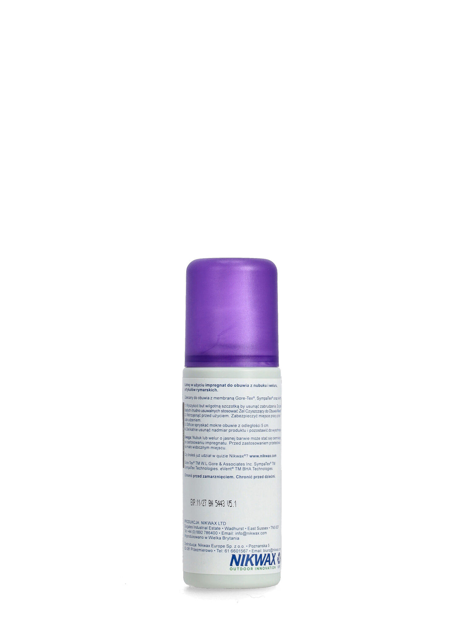 Schuhe Imprägnierung Nikwax Nubuk & Wildleder Spray 125 ml 2/4