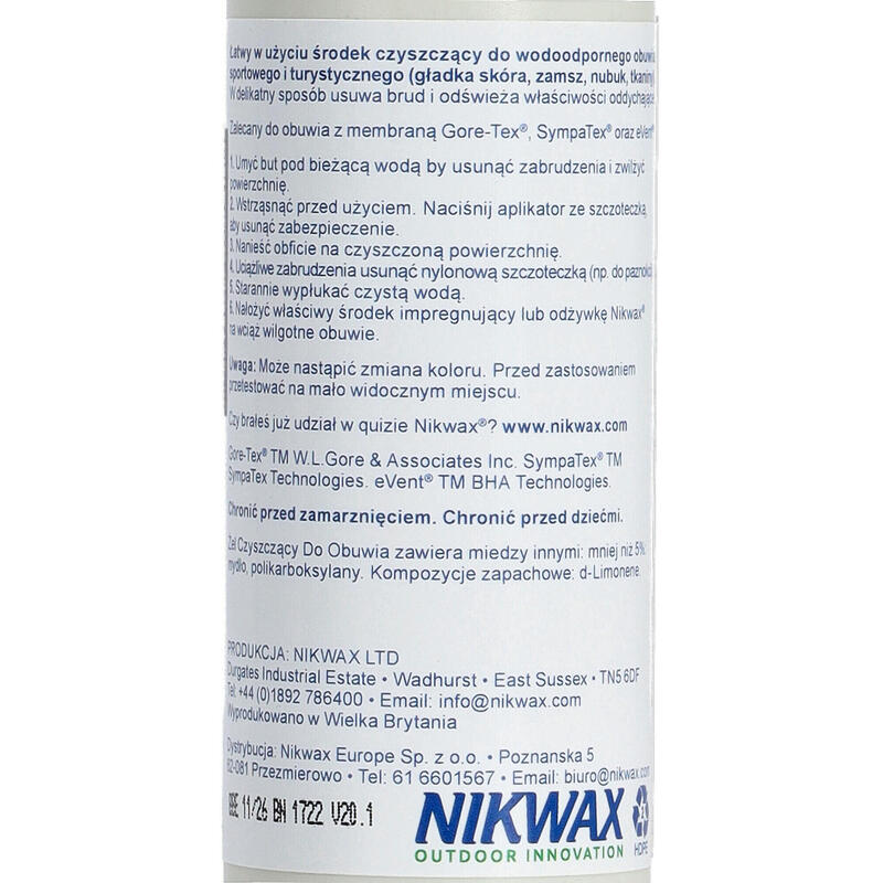 Čistící gel na obuv NIKWAX 125 ml