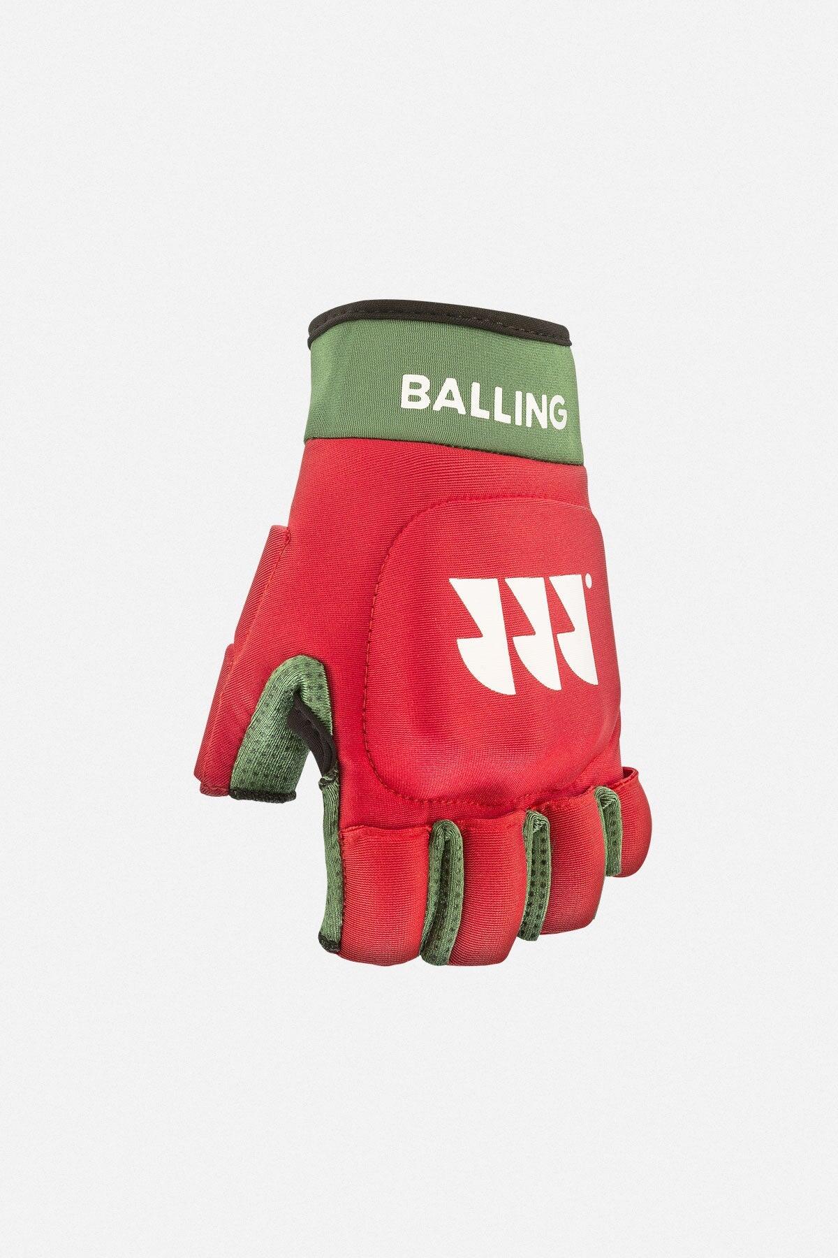 BALLING Hockey Stok Handschoen Kort Rood L