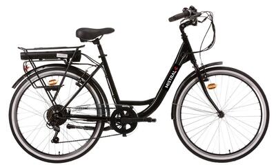 Bici da città a pedalata assistita. batteria da 7.8AH Mistral Midiverto