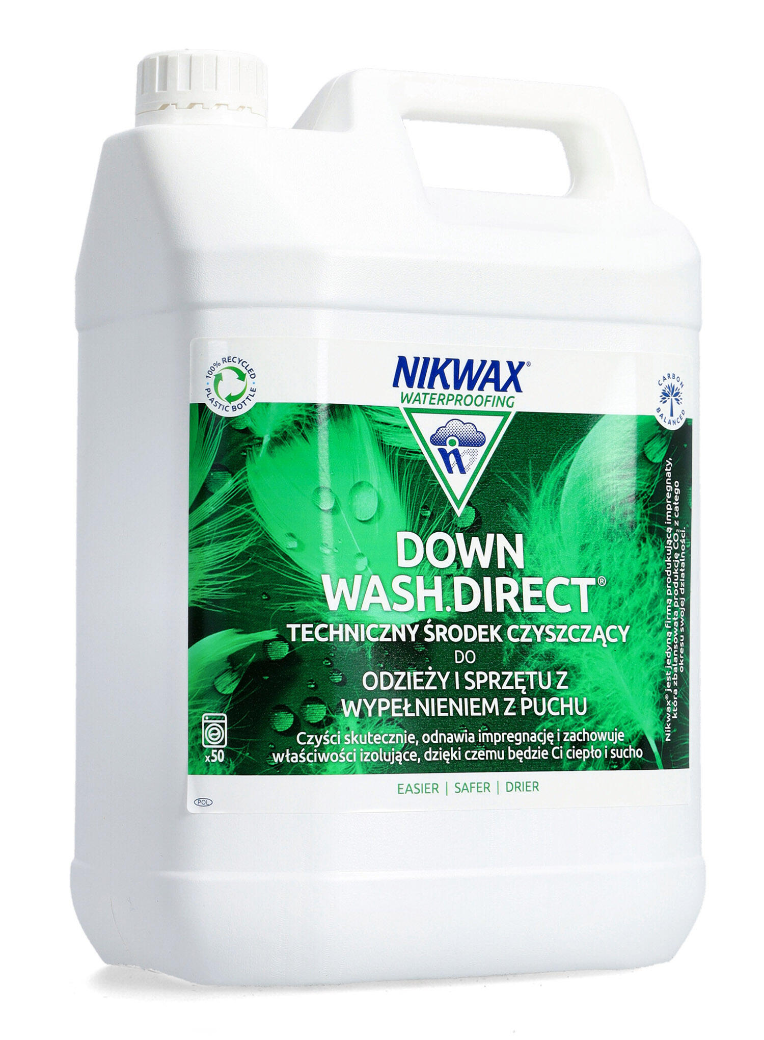 Płyn do prania ubrań i sprzętu wypełnionego puchem Nikwax Down Wash Direct 5 L 3/3