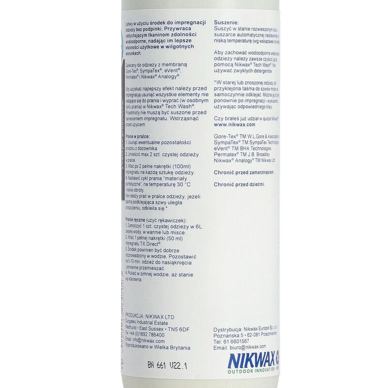 Impregnace Wash-in TX.Direct 300 ml