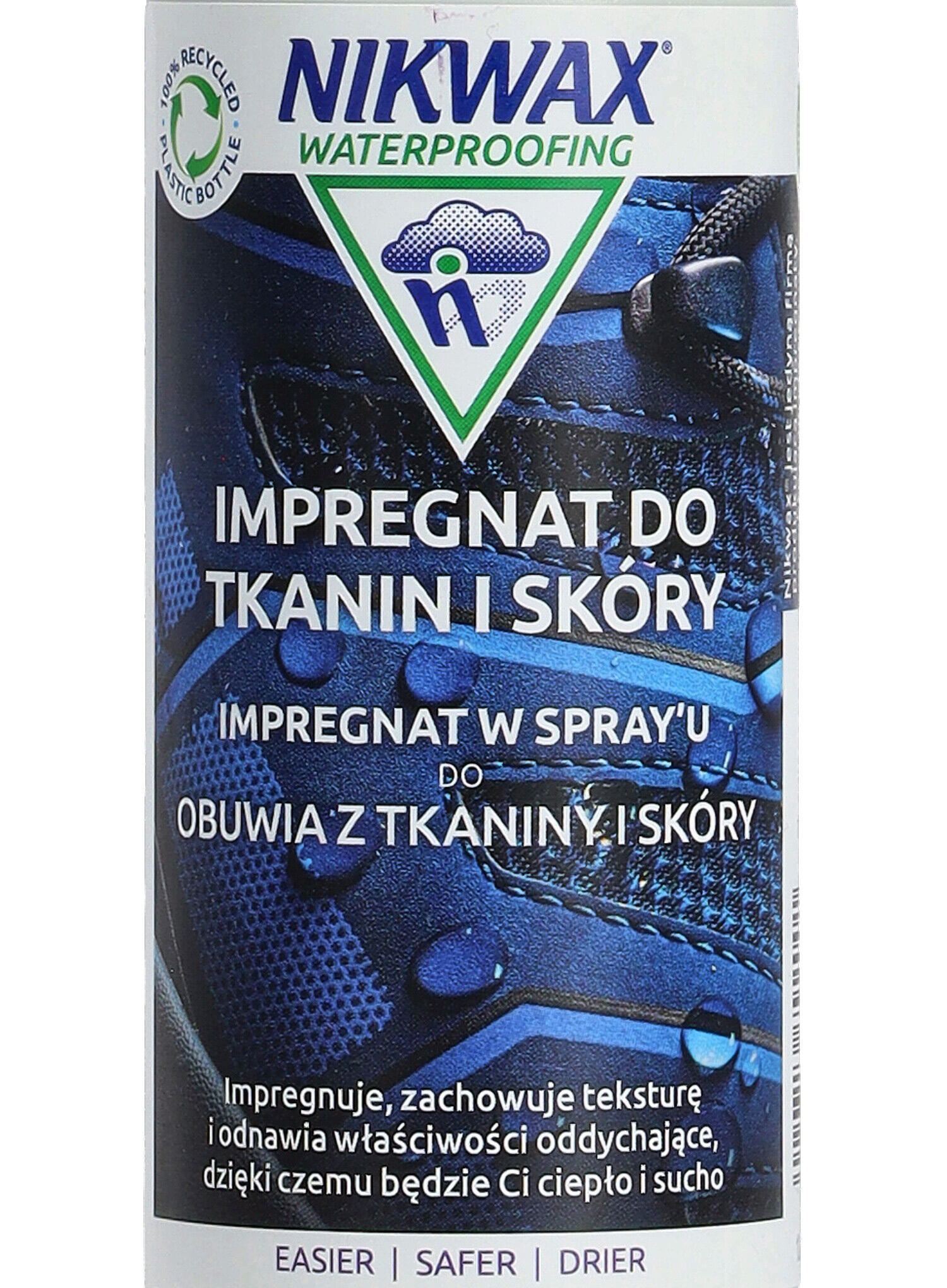 Imperméabilisant pour chaussures FABRIC & LEATHER PROOF en spray 3/4