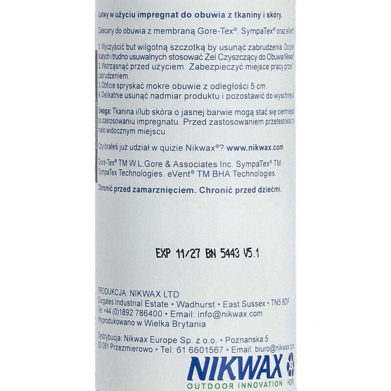 Bocanci textil piele spray