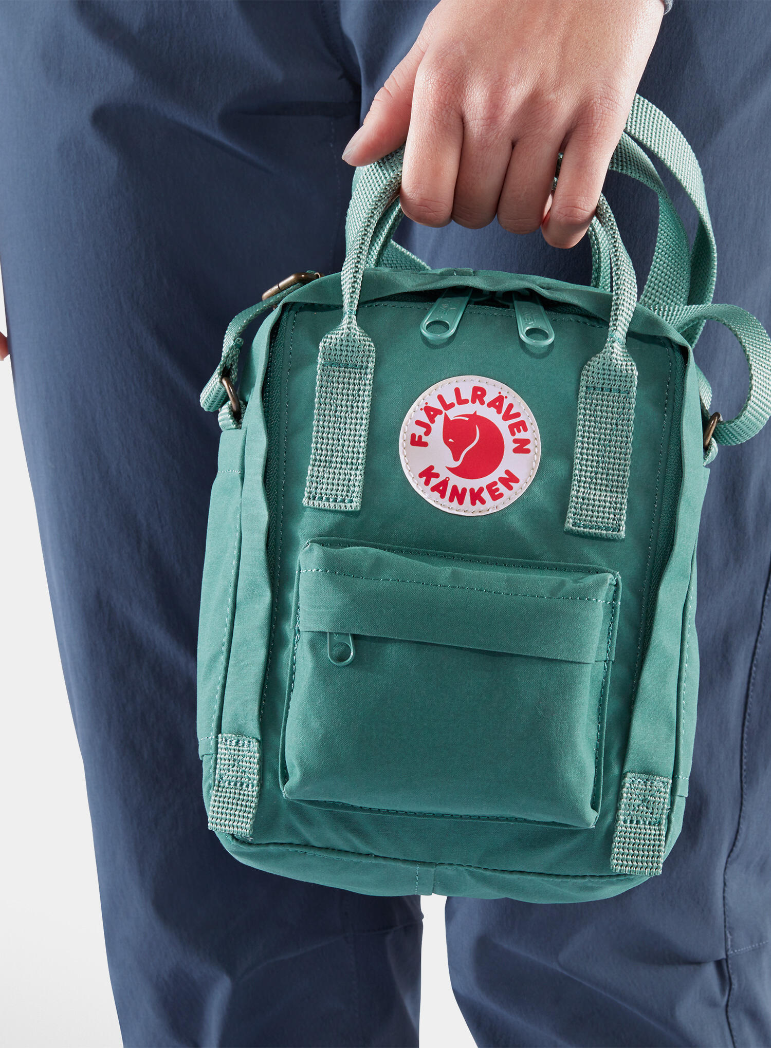 Saszetka Fjallraven Kanken Sling - frost green 7/7