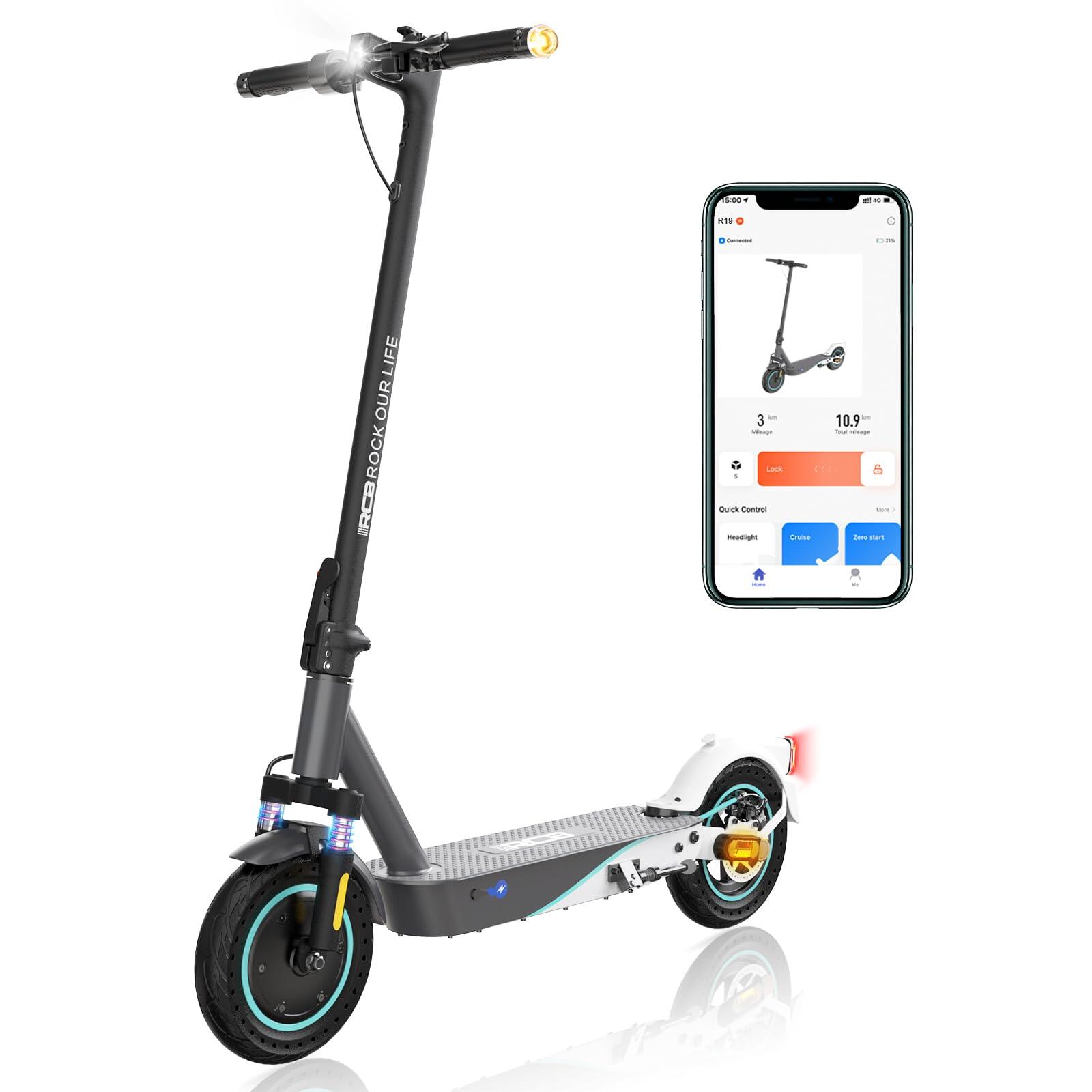 RCB Trottinette elétrica para adultos RCB-R19-10.4Ah