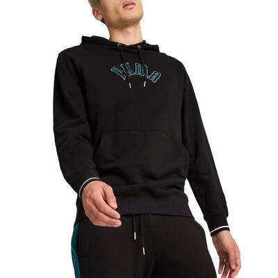 Sudaderas Hombre Puma Classics Play Paris Hoodie Negro
