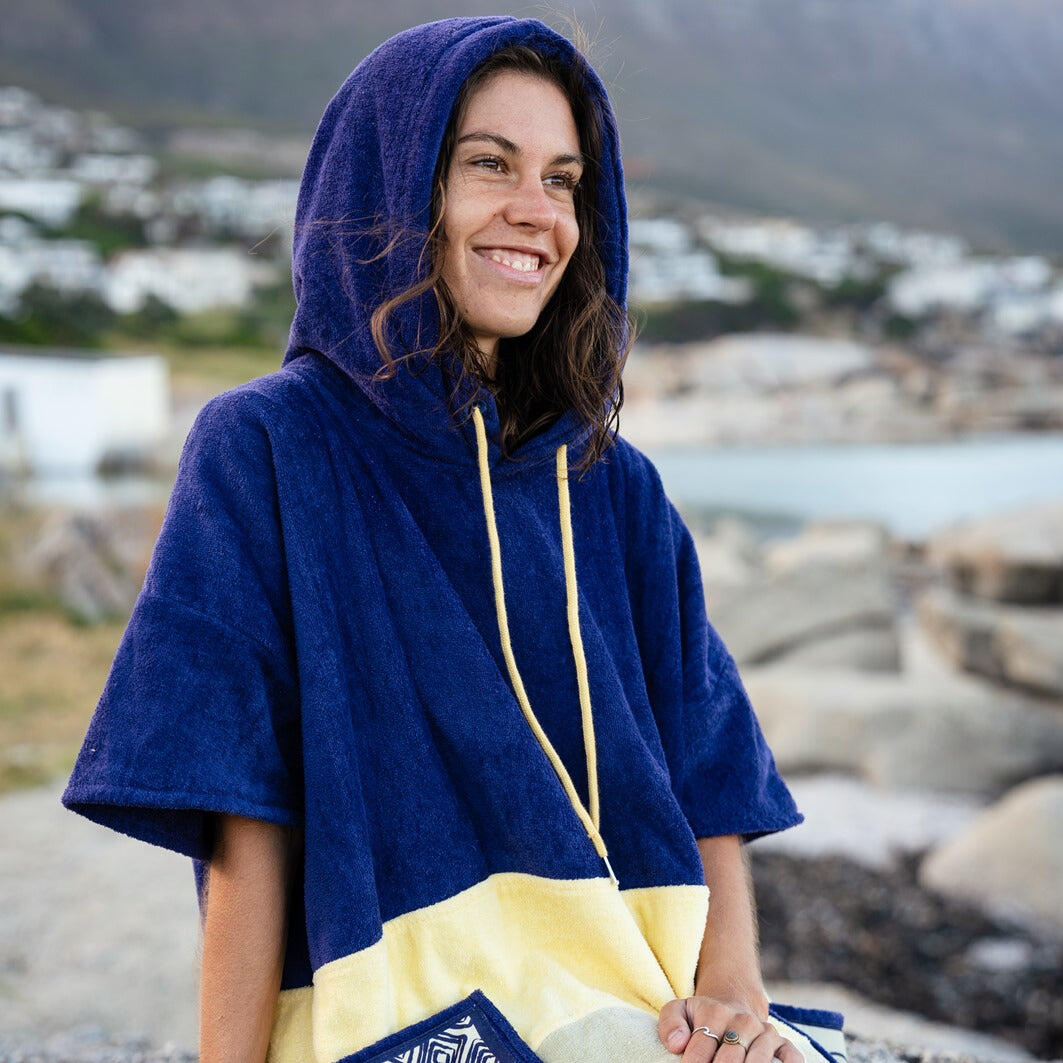 Poncho welurowe dla dorosłych Wave Hawaii - Hoopa 6/7
