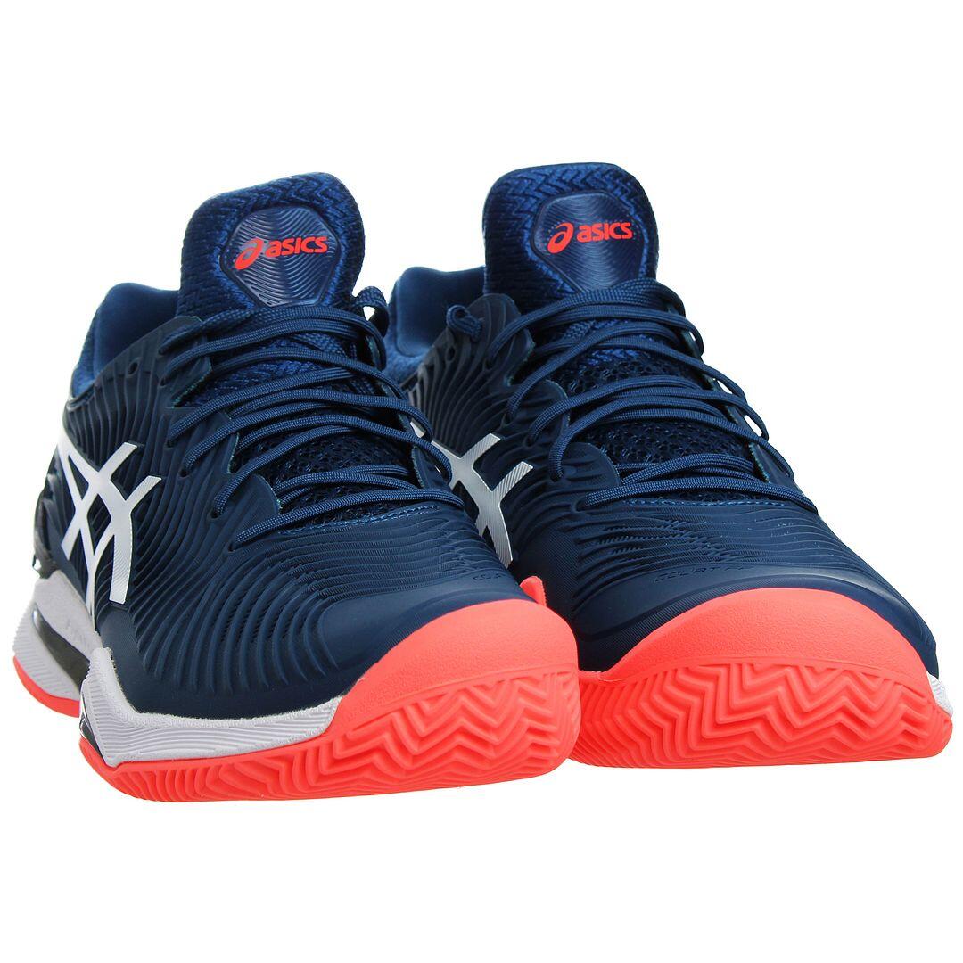 Asics Court FF 2 Clay Tennis Mens Blue Trainers | Decathlon