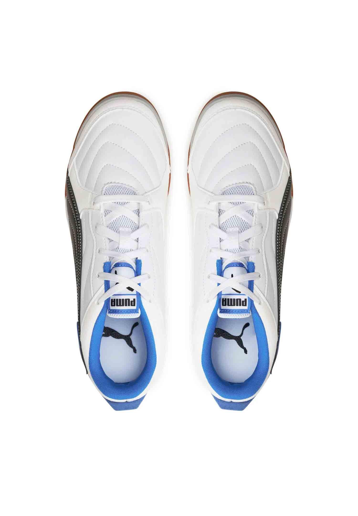 PUMA Scarpe da calcio indoor Puma Pressing Iv Bianco/Blu 2/5